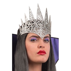 Drottningkrona Silver Spetsig