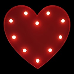 LED-Hjärta