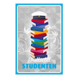 Studentkort Grattis Till Studenten Böcker
