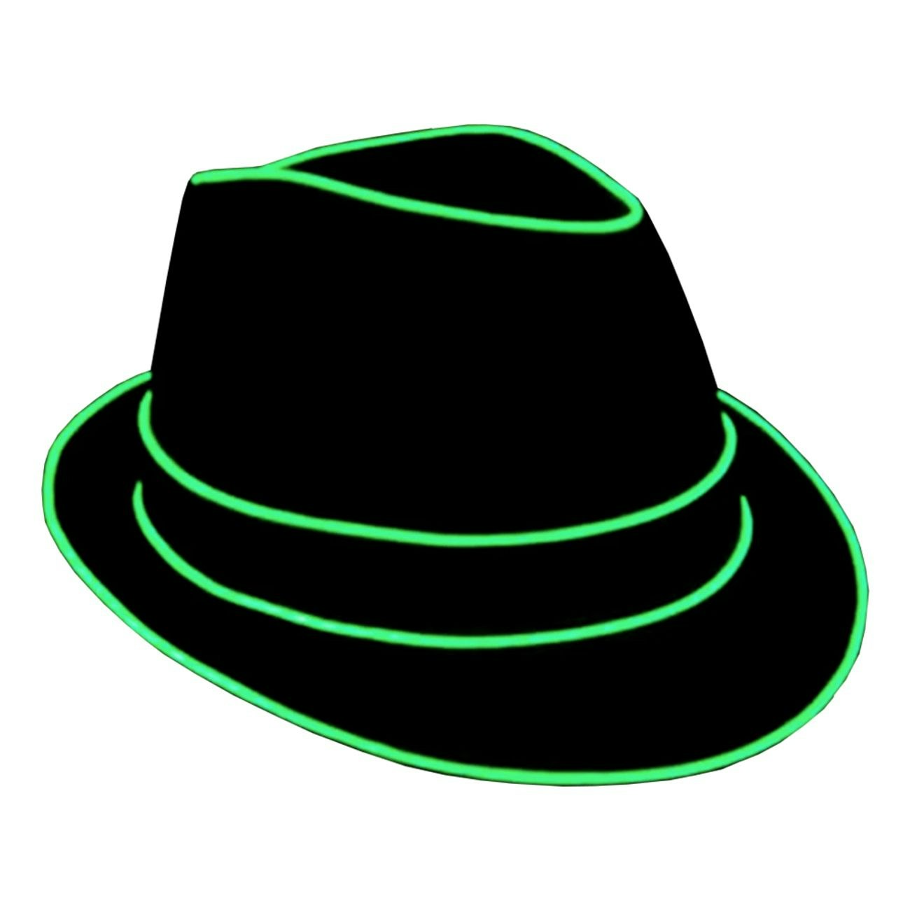 El Wire LED Hatt