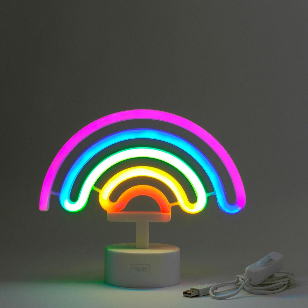 LED-Lampa Regnbåge med Neon-effekt