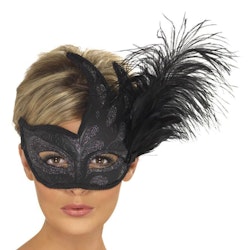 Colombina Svart Ögonmask