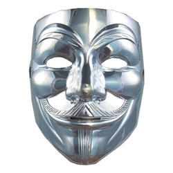 V For Vendetta Silver Mask
