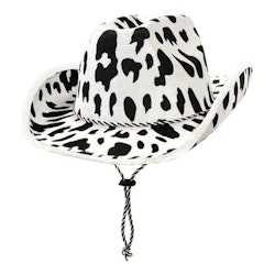 Cowboyhatt med Komönster