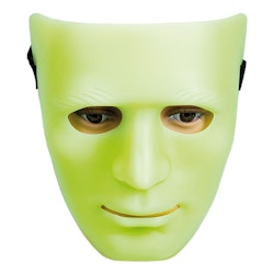 Självlysande Staty Mask