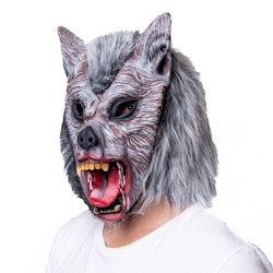 Läskig Varg Mask