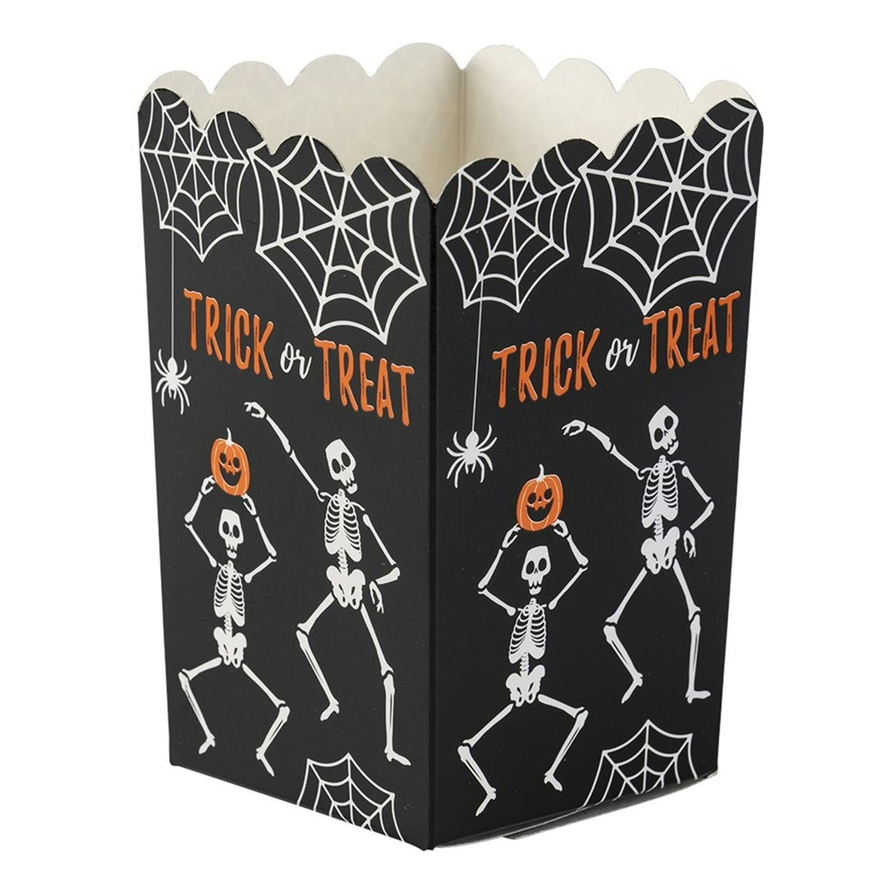 Popcornbägare Halloween Skelett