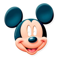 Musse Pigg Pappmask
