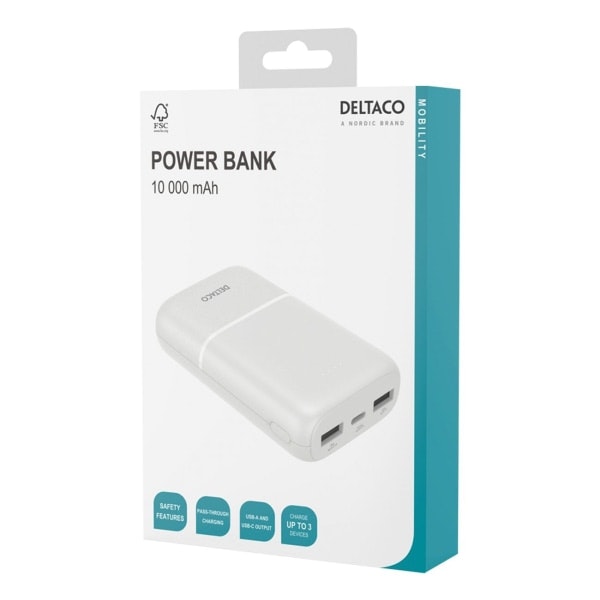 Kraftfull Deltaco Pocket Powerbank
