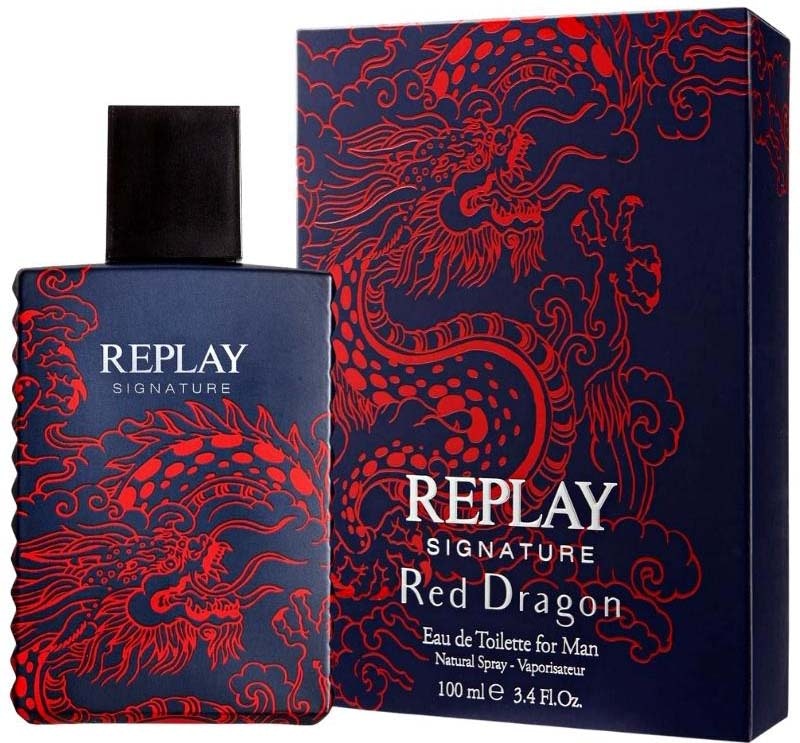 Replay Signature Red Dragon For Man Eau de Toilette