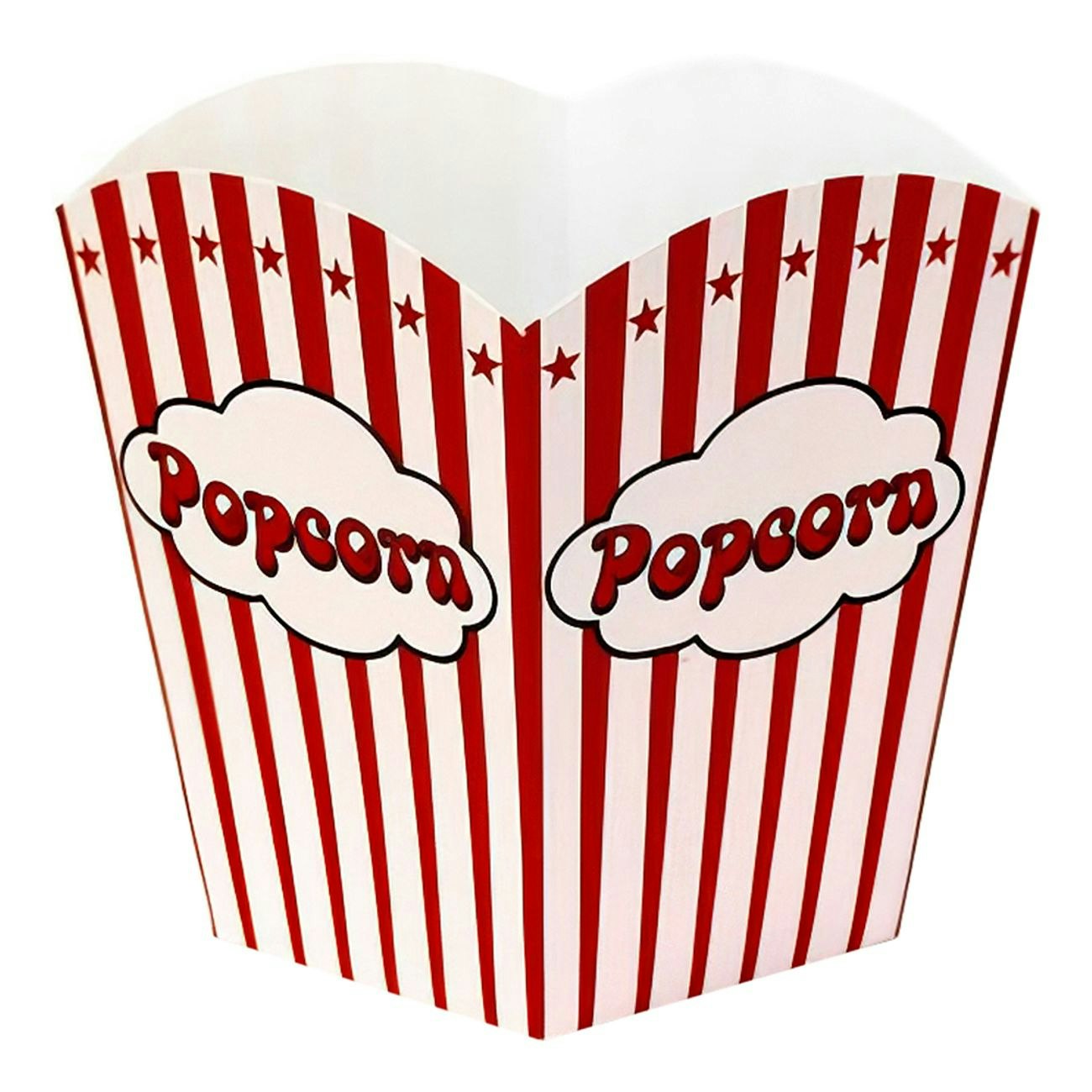 Popcornbägare Retro