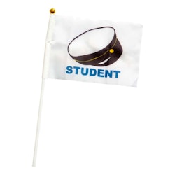 Handflaggor Student