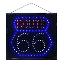 LED-Tavla Route 66