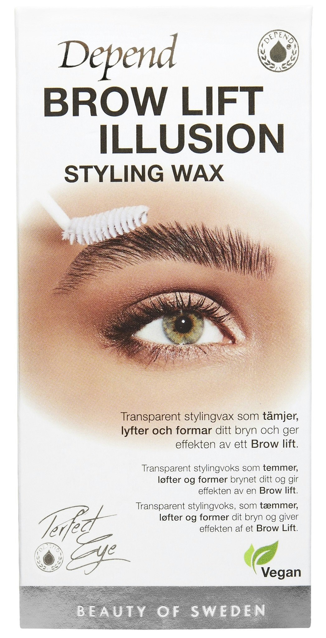 Depend Perfect Eye Brow Lift Illusion Styling Wax