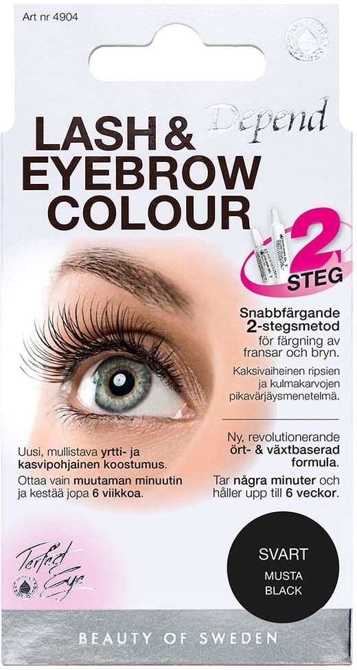 Depend Perfect Eye Lash and Eyebrow Colour Black