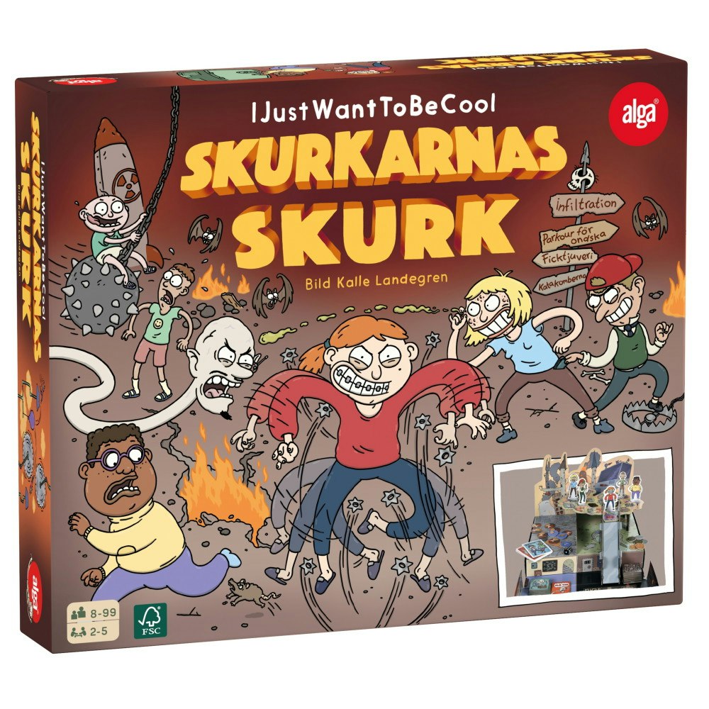 Skurkarnas Skurk brädspel