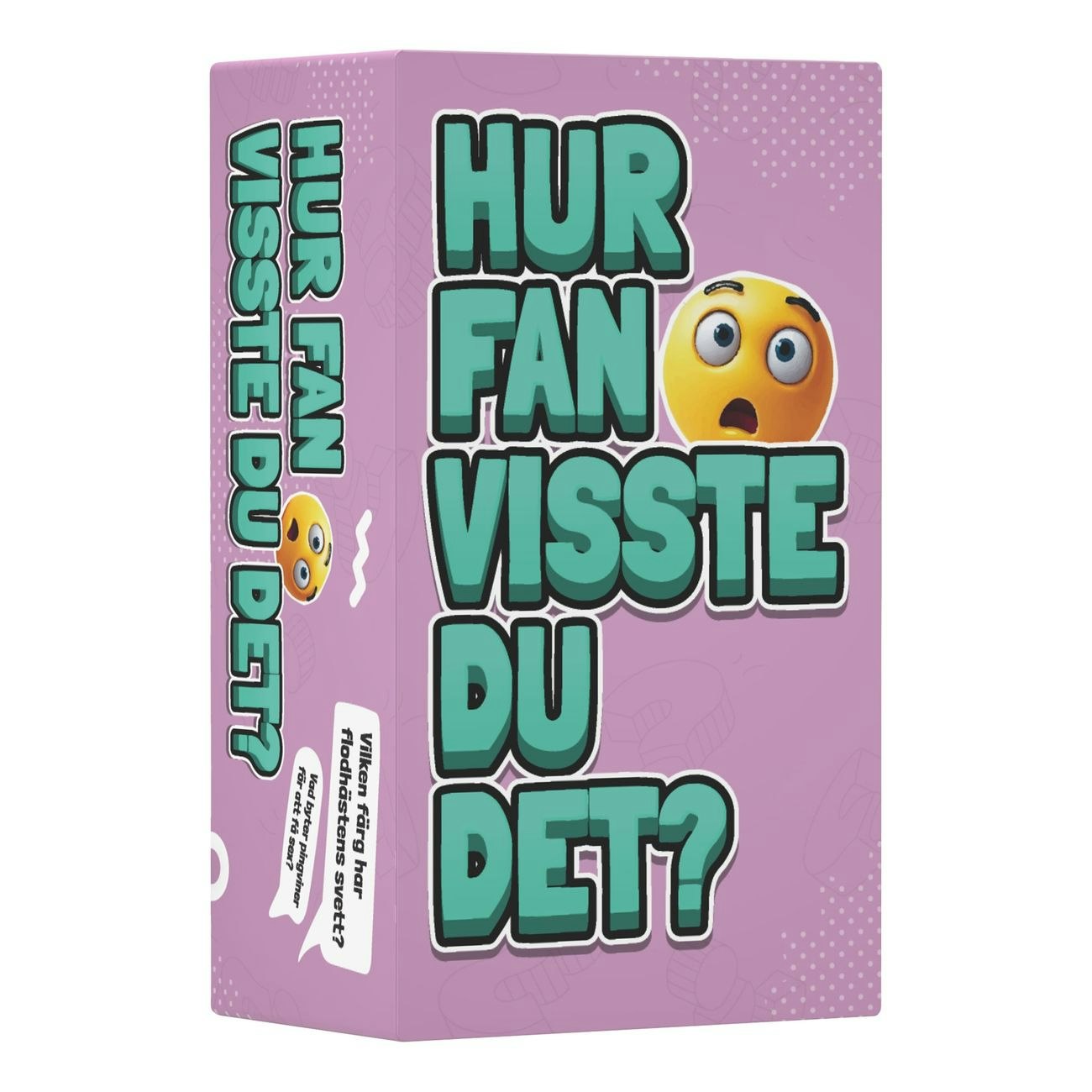 Hur Fan Visste Du det? Frågespel