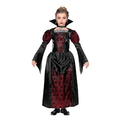 Gotisk Vampyra Barn Maskeraddräkt