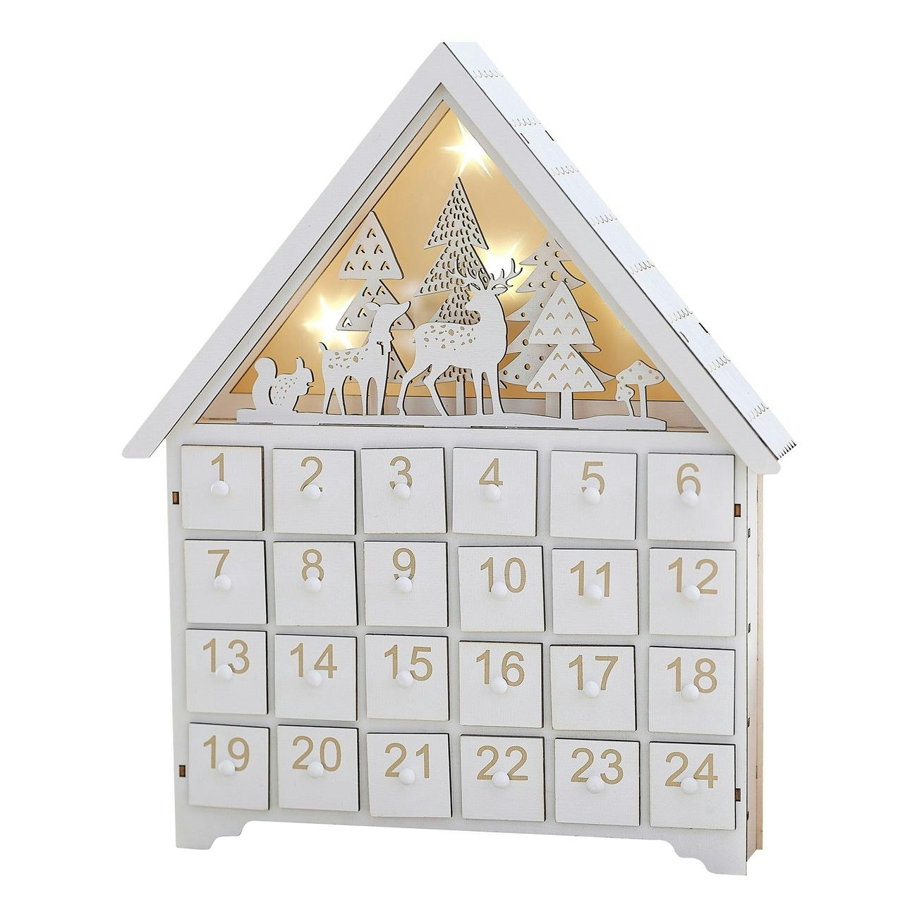 Adventskalender Låda med LED