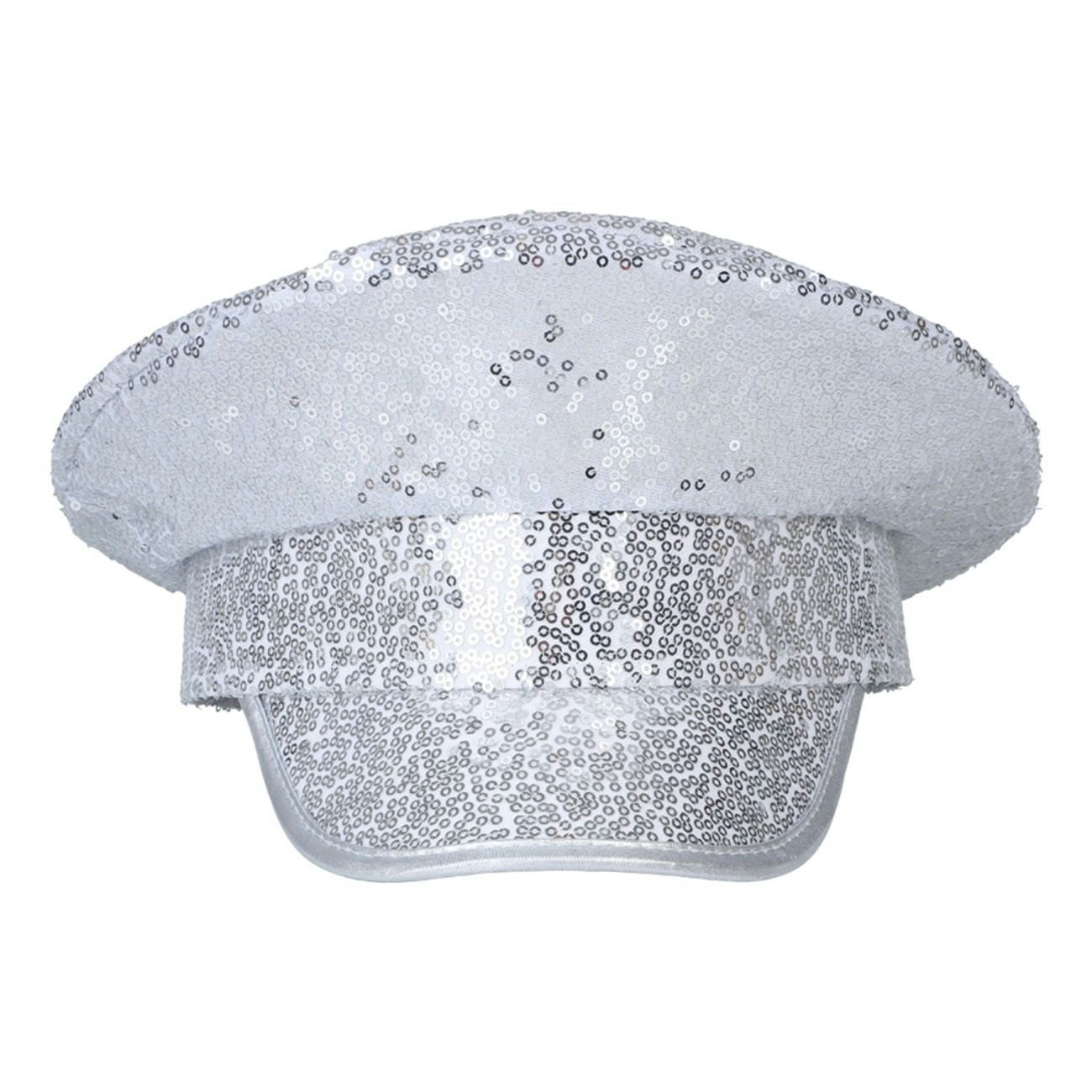 Festivalhatt med Silverpaljetter
