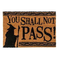Lord of the Rings Dörrmatta You Shall Not Pass