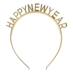 Diadem Happy New Year Guld