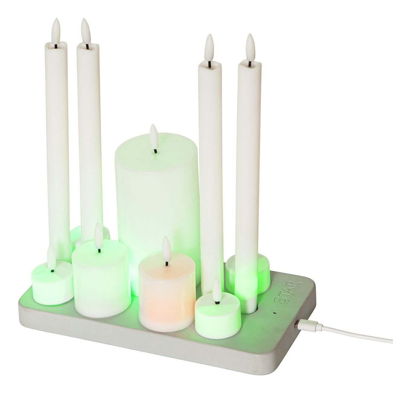 Uppladdningsbara LED Ljus Set