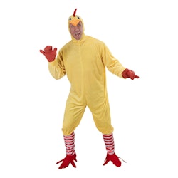 Kyckling Jumpsuit Maskeraddräkt