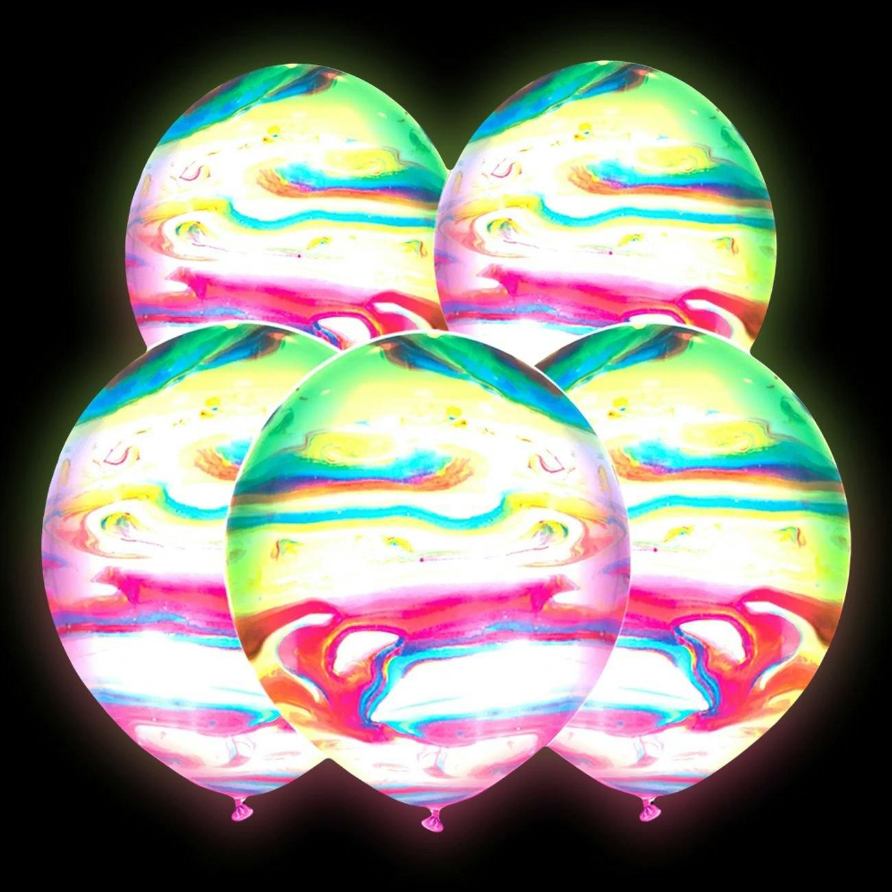 LED-Ballonger Marmor