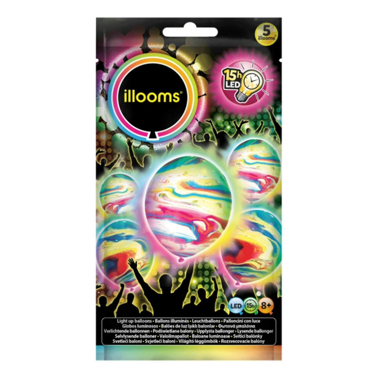 LED-Ballonger Marmor