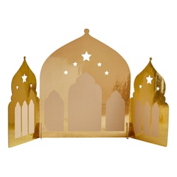 Bordsdekoration Eid Mubarak Tempel Guld