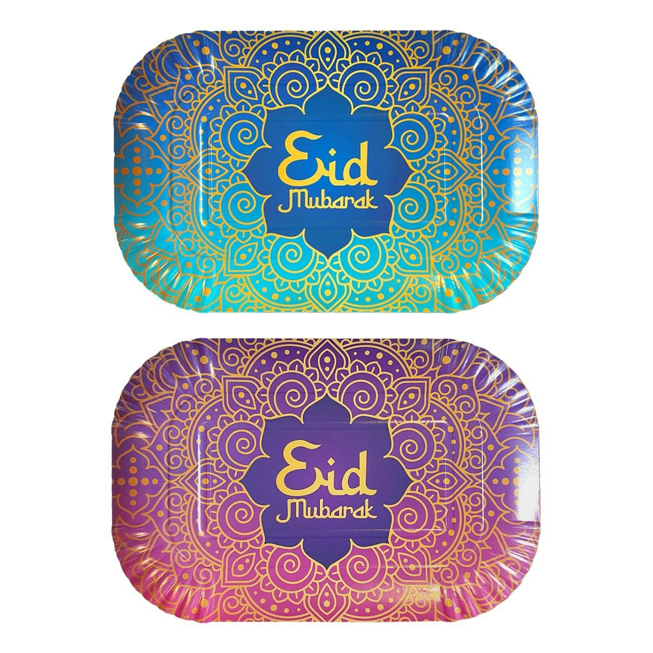 Serveringsbrickor Eid Mubarak