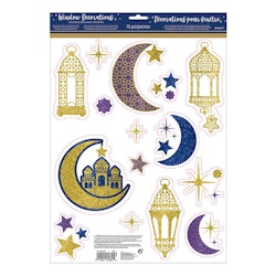 Eid Mubarak Fönsterdekoration