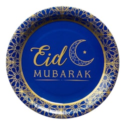 Papperstallrikar Eid Mubarak