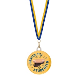 Chokladmedalj Grattis Till Studenten