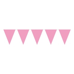 Flaggirlang Mini Rosa