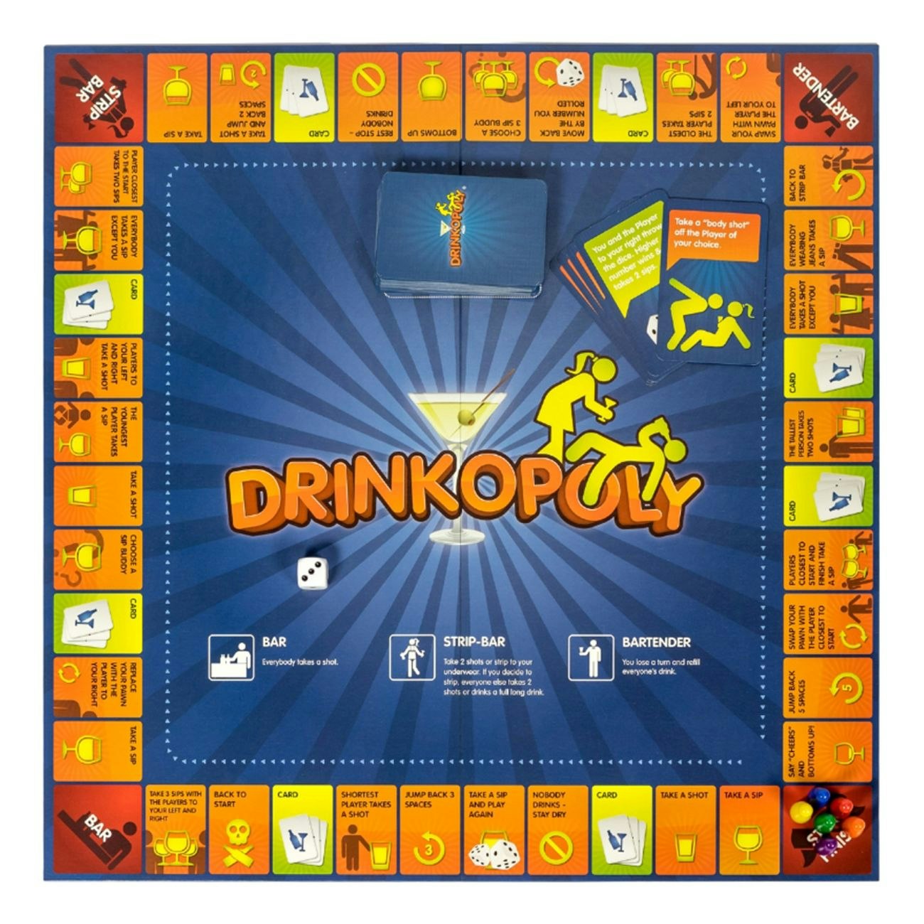 Drinkopoly Brädspel