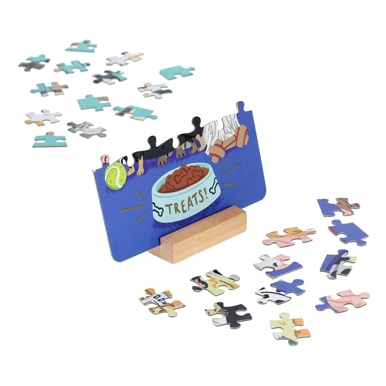 Cats vs Dogs Pussel-Duell Spel