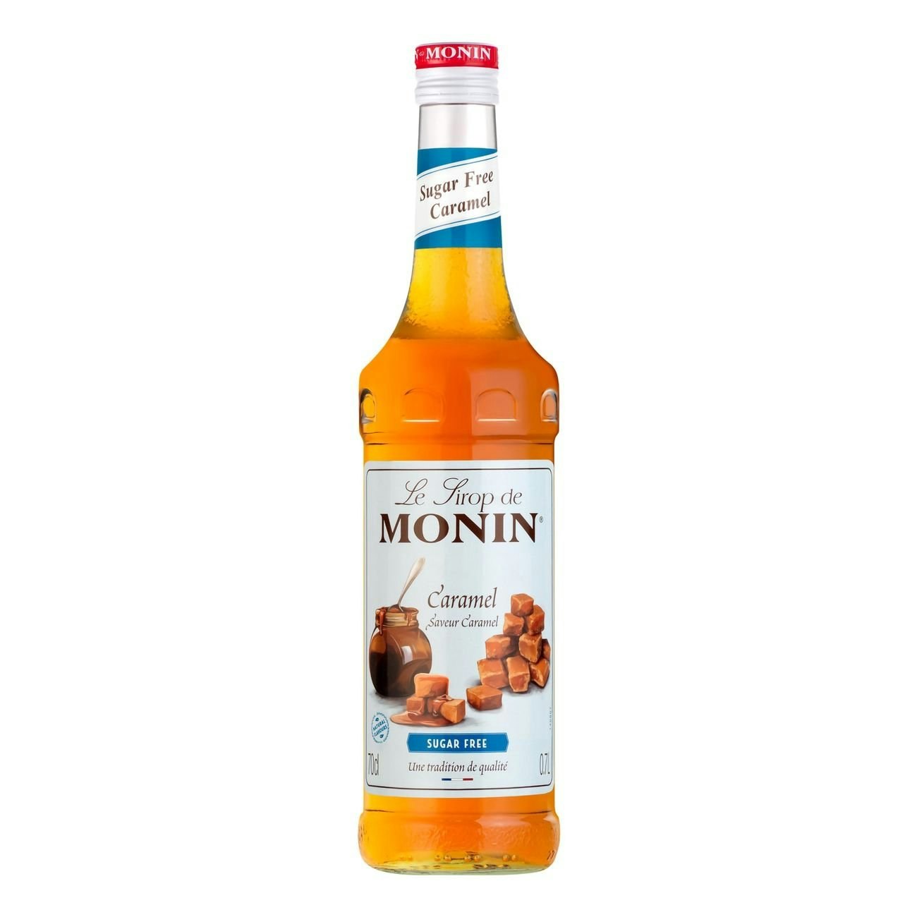 Monin Sockerfri Caramel Syrup
