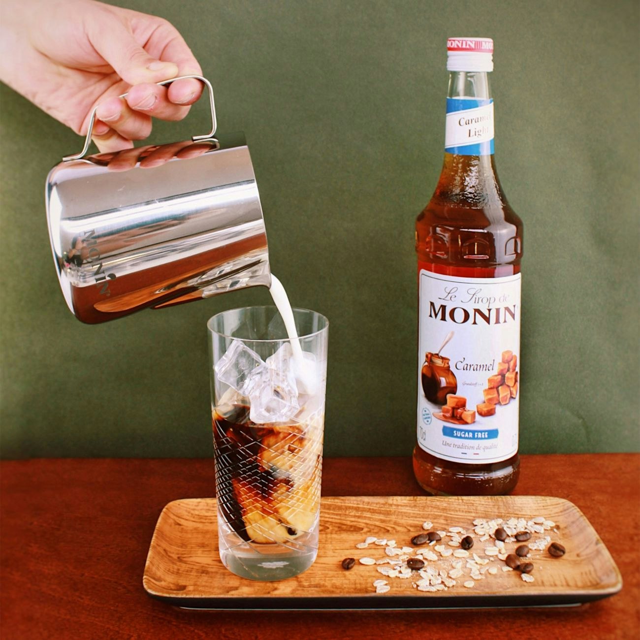 Monin Sockerfri Caramel Syrup
