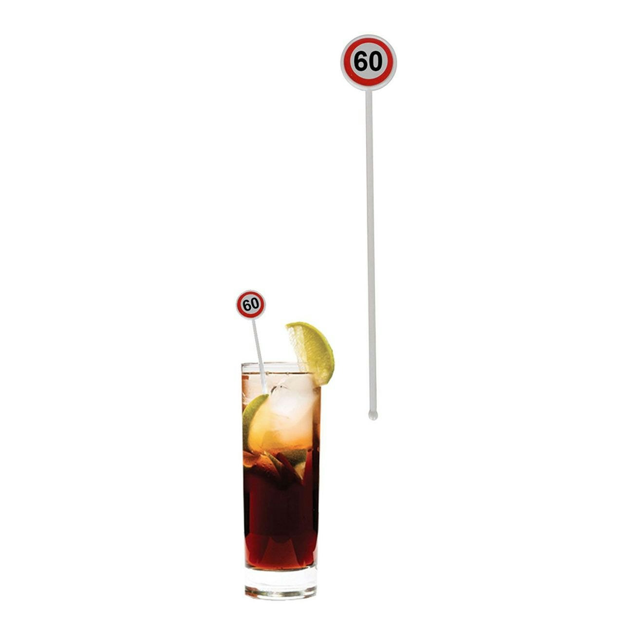 Drinkpinnar Trafikskylt 60