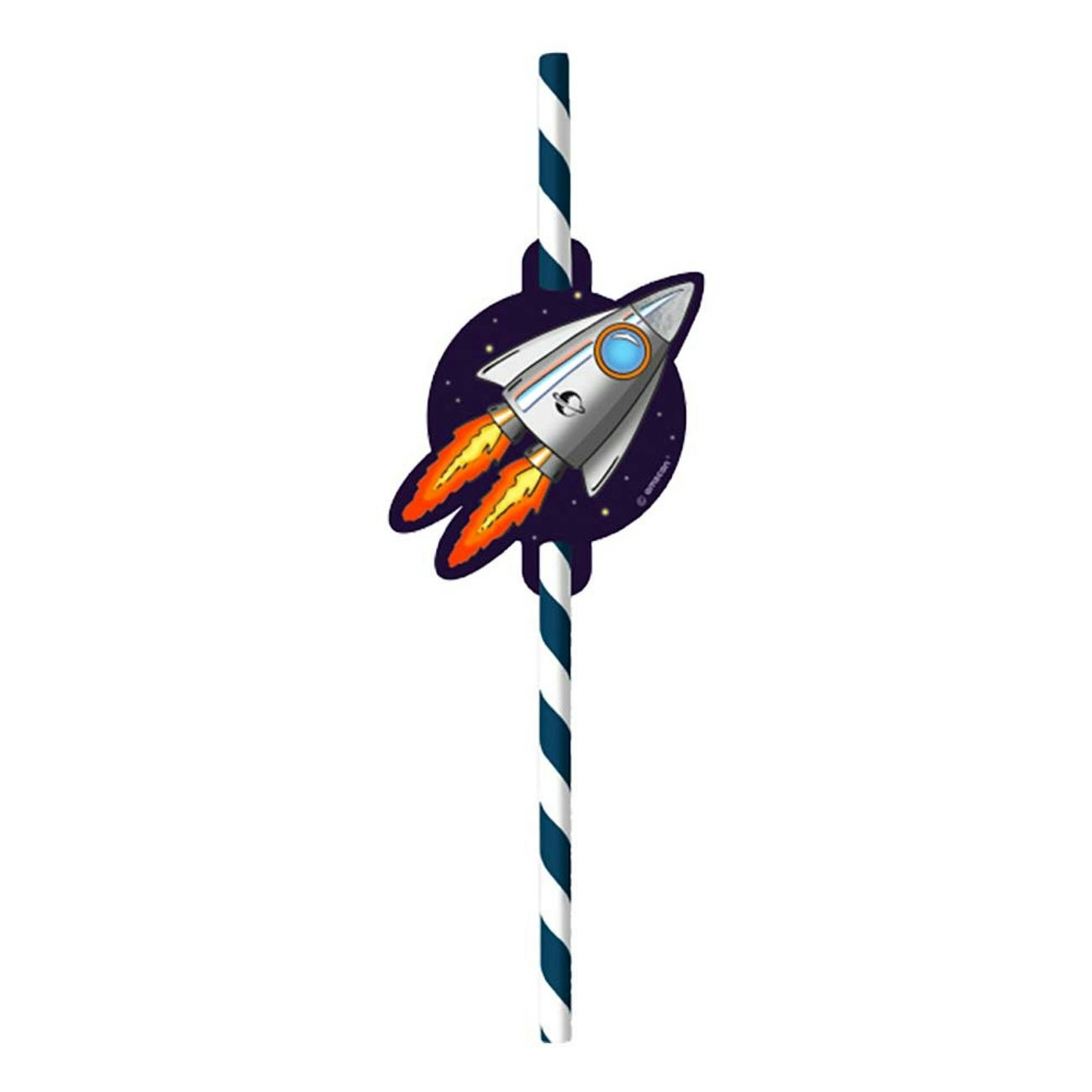 Papperssugrör Space Party