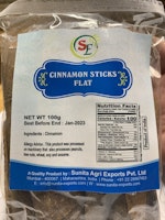 CINNAMON STICKS FLAT 100GM
