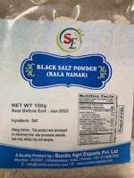 BLACK SALT POWDER (KALA NAMAK) 100GM