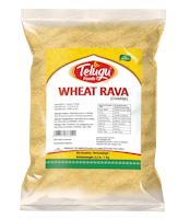 Telugu Foods Wheat Ravva (South Indian Style) Coarse 1kg