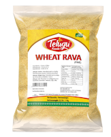 Telugu Foods Wheat Ravva (South Indian Style) Fine 1kg