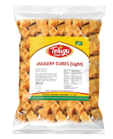 Telugu Foods  Jaggery Cubes Light 500gm