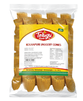 Telugu Foods  Kolhapur Jaggery Cones 1kg