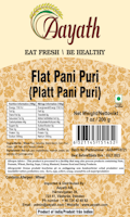 Aayath Flat Pani Puri 200g