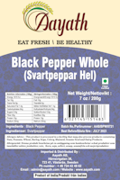 Aayath Black Pepper Whole 200g